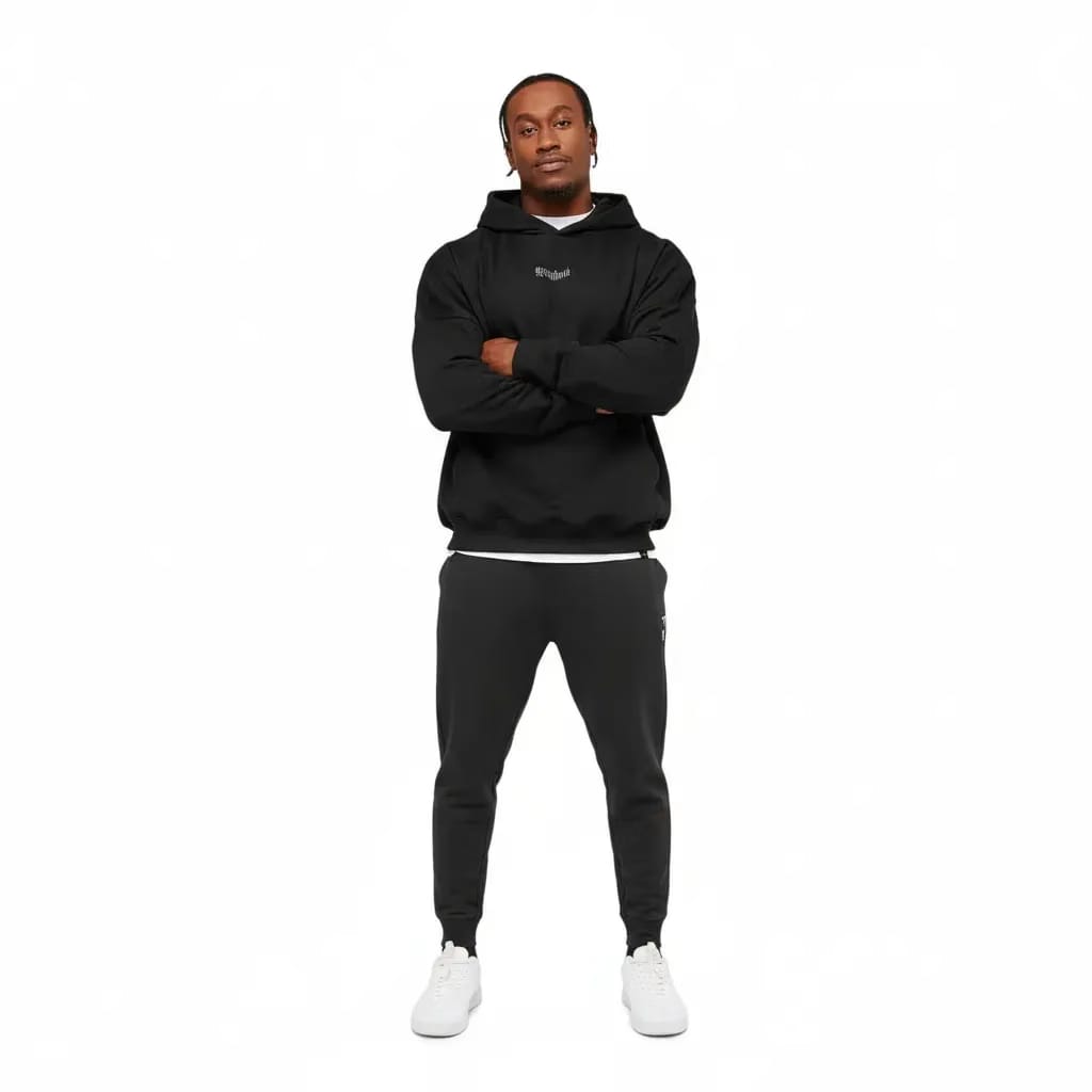 Gymshark Olde English Hoodie - Black