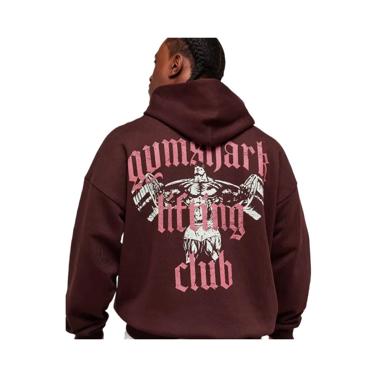Gymshark Lifting Club Hoodie - Rich Maroon