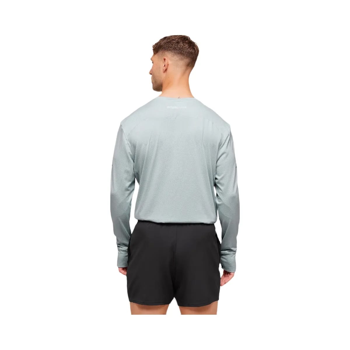 Gymshark Running Long Sleeve T-Shirt - Smoke Blue
