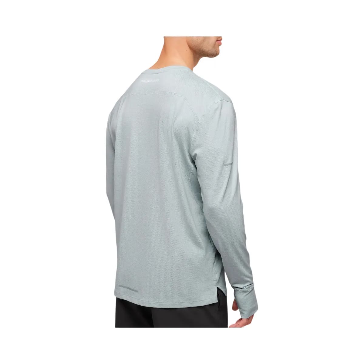 Gymshark Running Long Sleeve T-Shirt - Smoke Blue