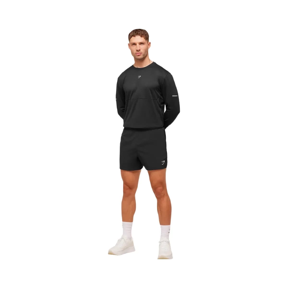 Gymshark Running Long Sleeve T-Shirt - Black
