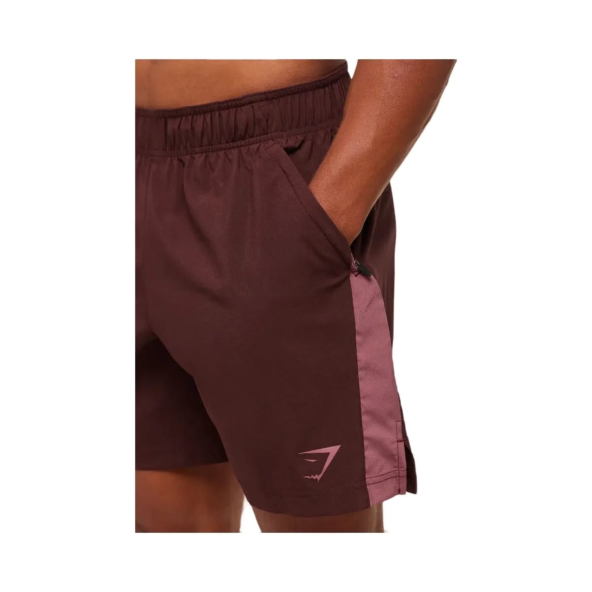 Gymshark Sport 7" Shorts - Rich Maroon/Reset Pink