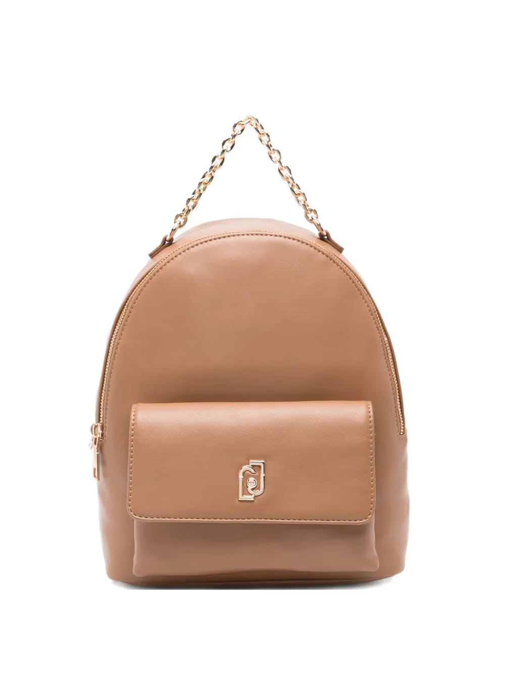 logo-plaque backpack