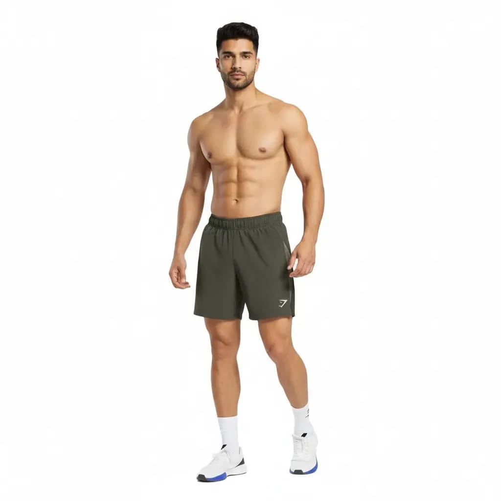 Gymshark Sport 7" Shorts - Strength Green/Utility Green
