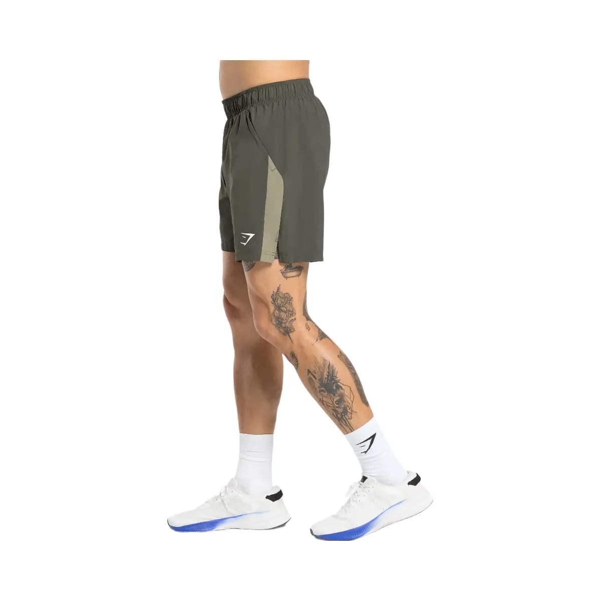Gymshark Sport 7" Shorts - Strength Green/Utility Green