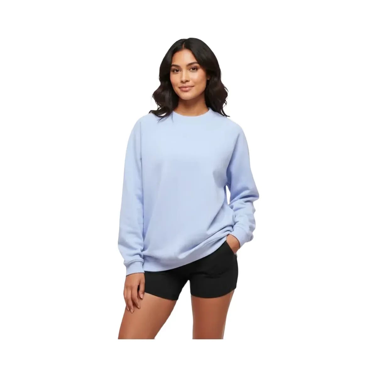 Gymshark Training Oversized Fleece Sweatshirt Peri Blue