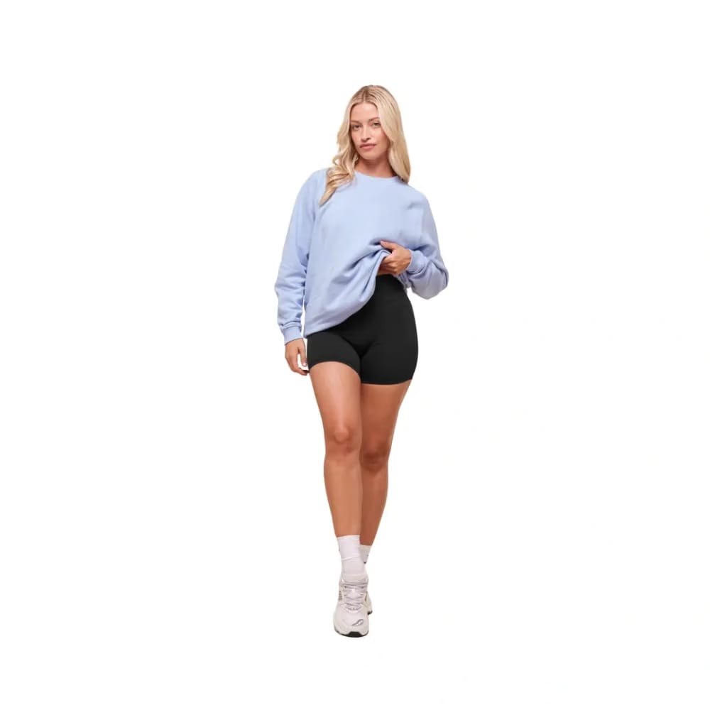 Gymshark Training Oversized Fleece Sweatshirt Peri Blue
