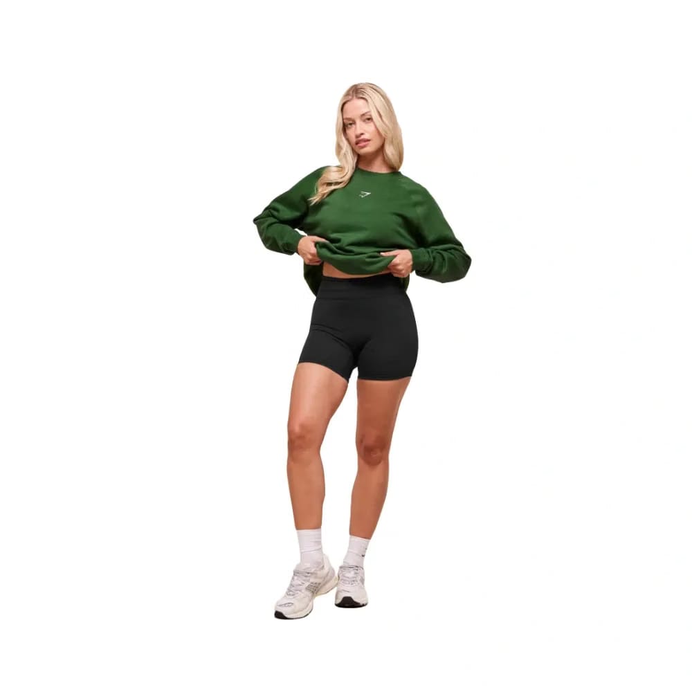 Gymshark Training Oversized Fleece Sweatshirt Athletic Green