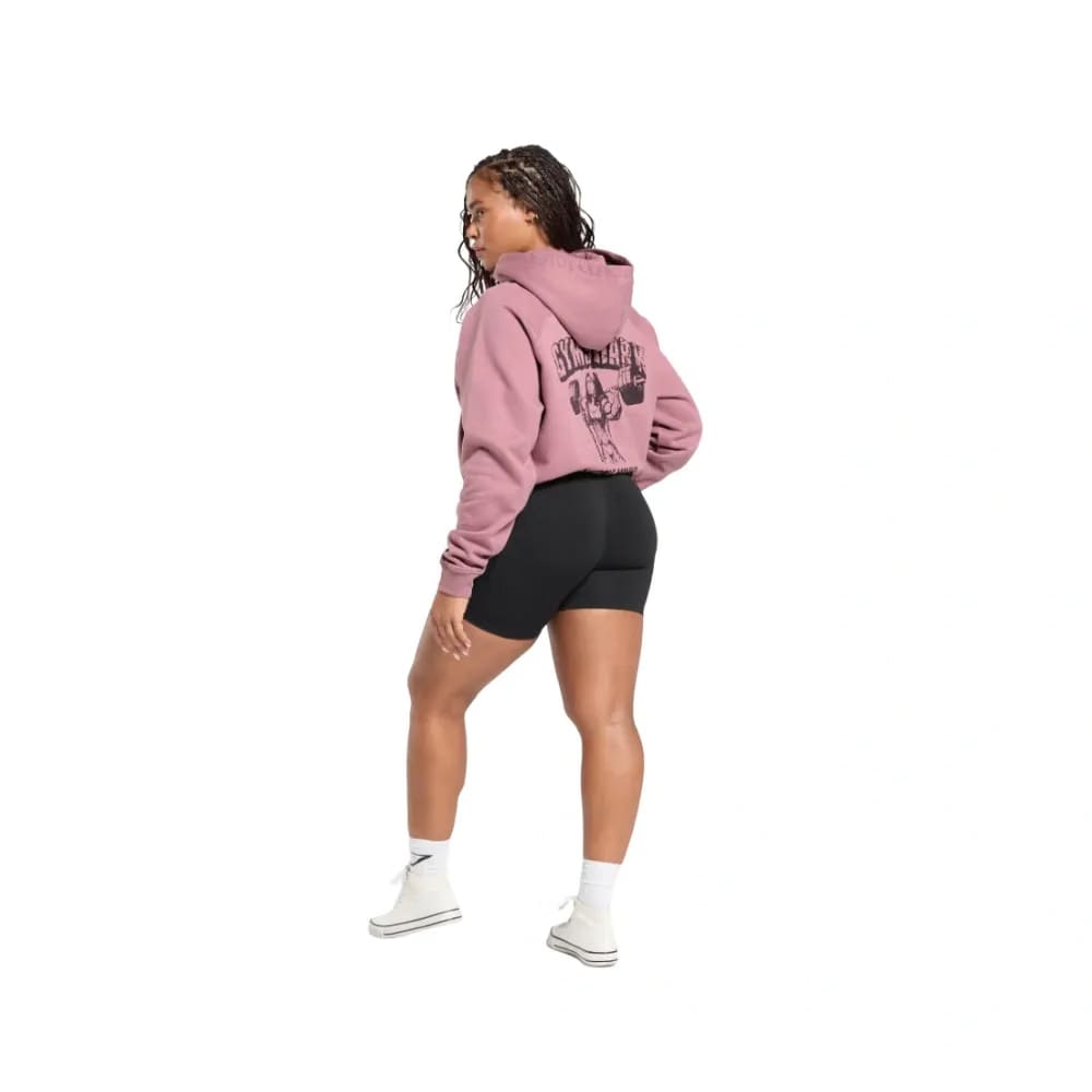 Gymshark Gritty Muscle Mommy Graphic Hoodie Calm Pink