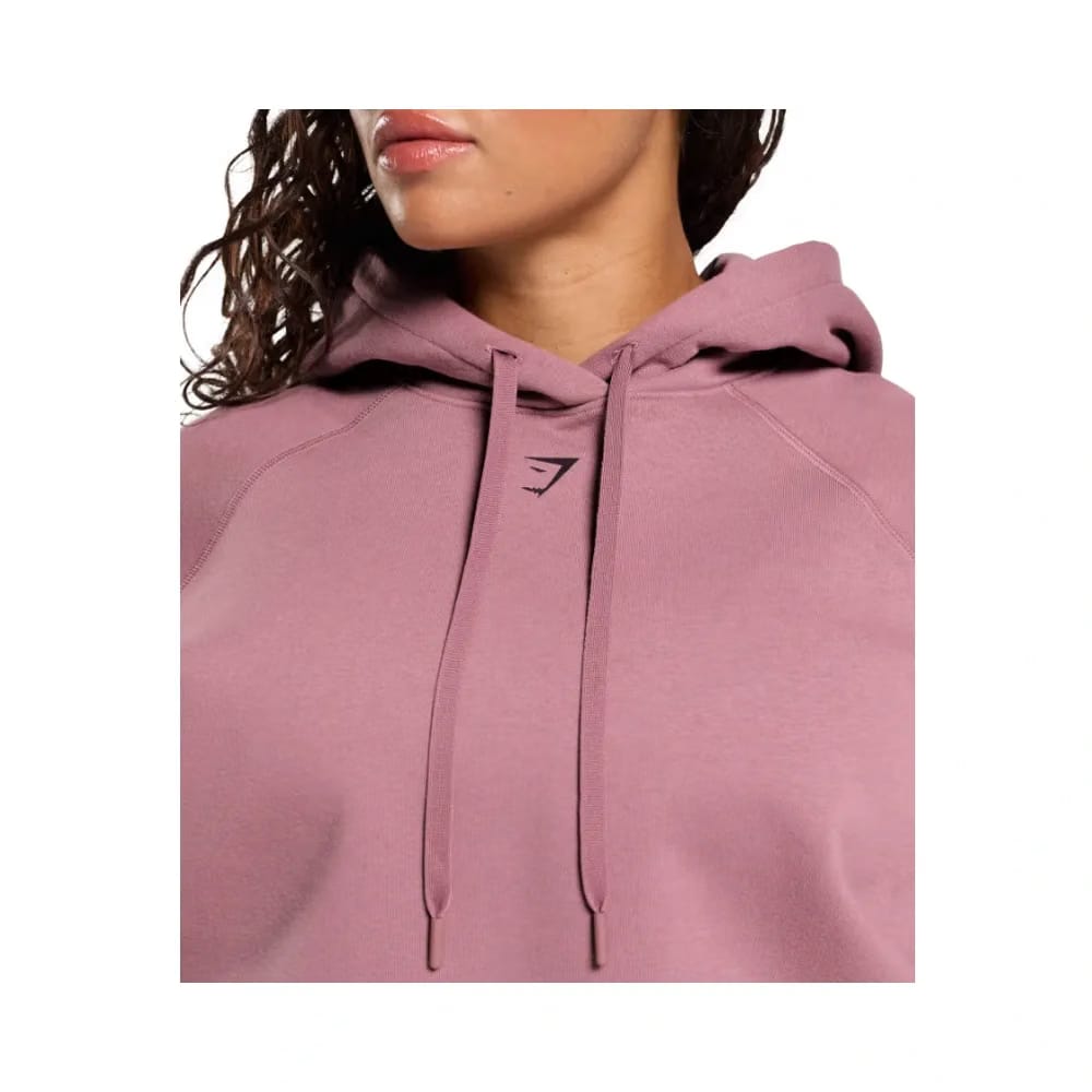 Gymshark Gritty Muscle Mommy Graphic Hoodie Calm Pink