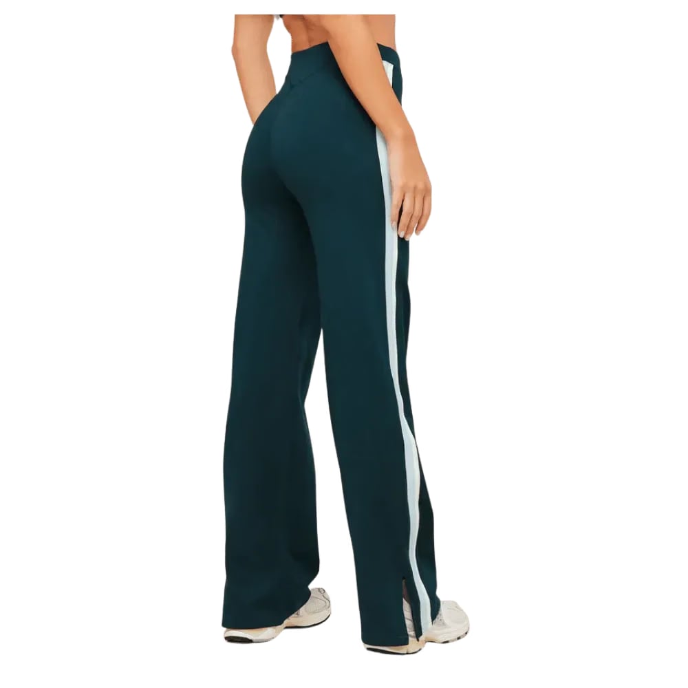 Gymshark Piping Wide Leg Pant Deep Petrol Blue