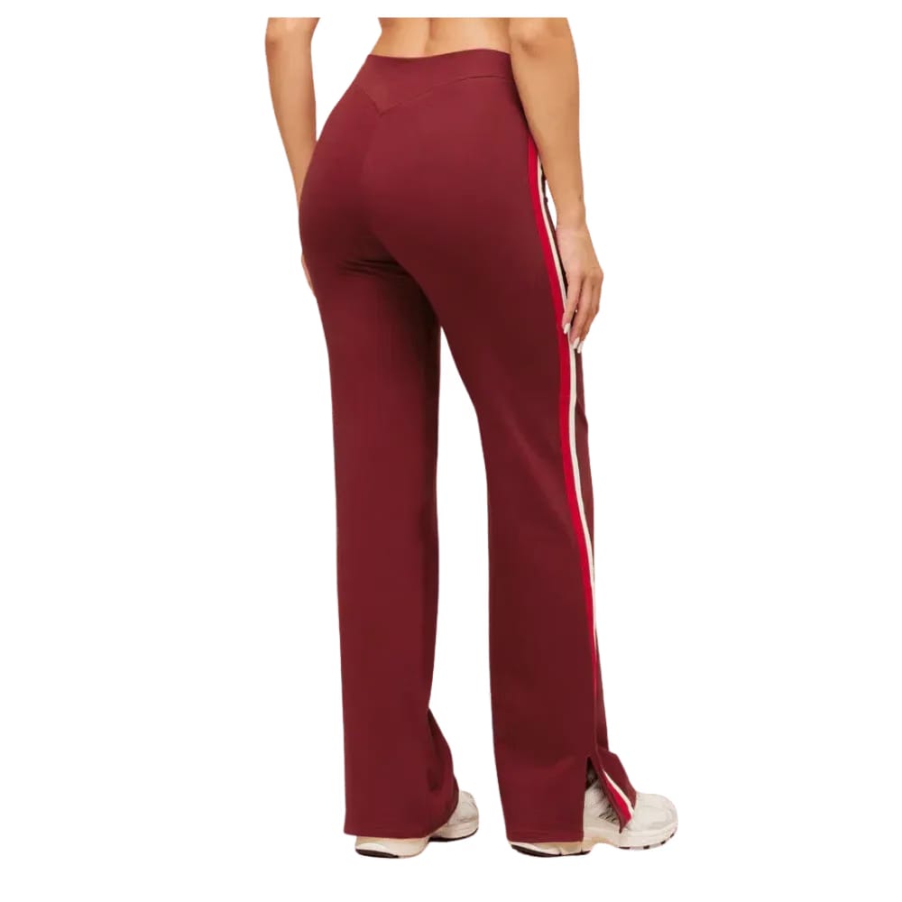 Gymshark Piping Wide Leg Pant Sets Red