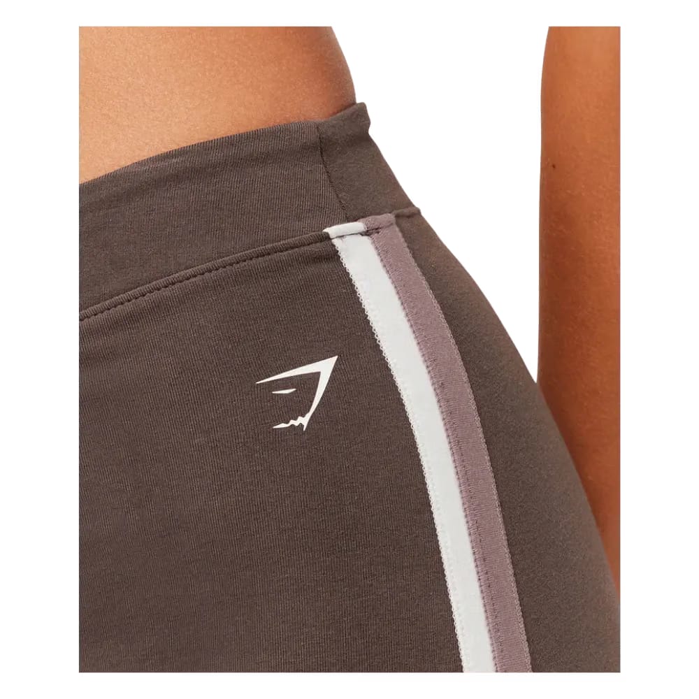 Gymshark Piping Wide Leg Pant Walnut Brown