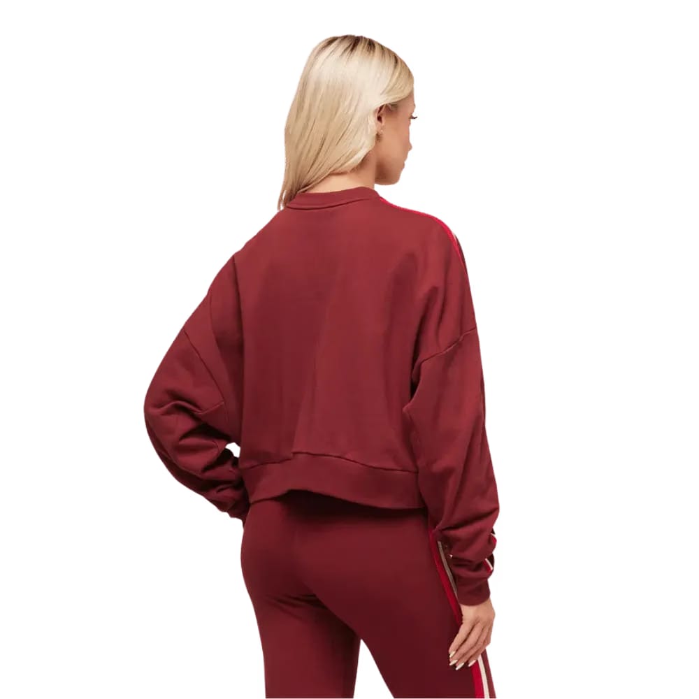 Gymshark Piping Midi Crew Neck Sets Red/Carmine Red/Soft White