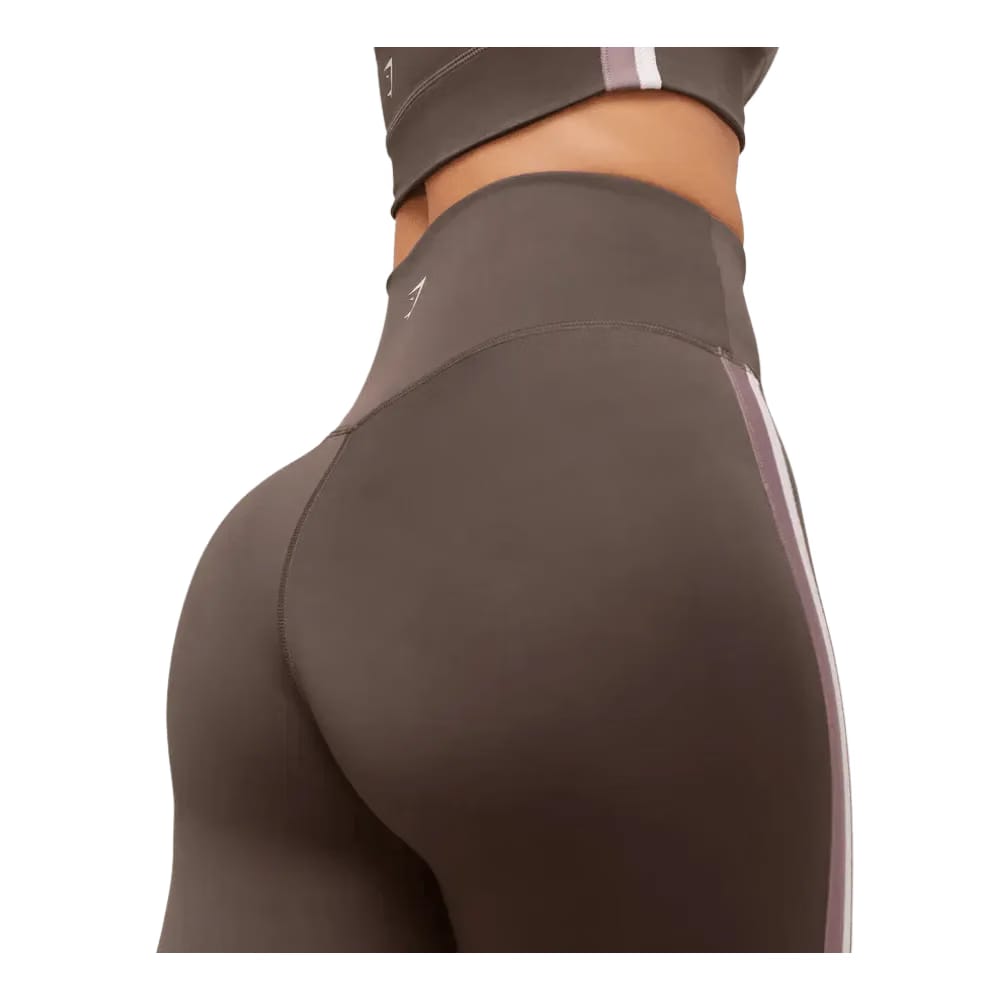 Gymshark Piping Legging Walnut Brown