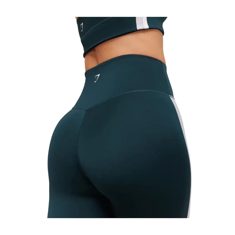 Gymshark Piping Legging Deep Petrol Blue