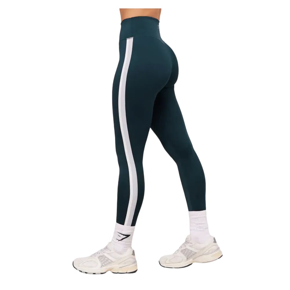 Gymshark Piping Legging Deep Petrol Blue