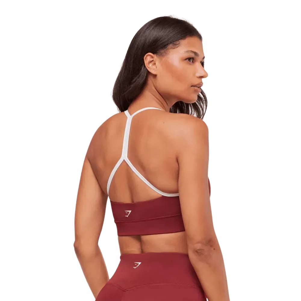 Gymshark Piping Sports Bra Sets Red