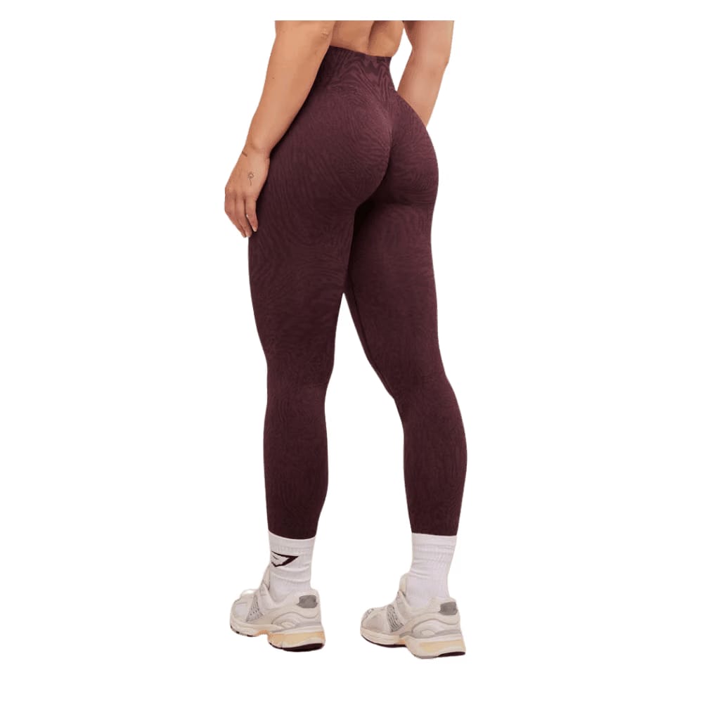 Gymshark Adapt Animal Seamless Leggings Cherry Purple/Reset Pink