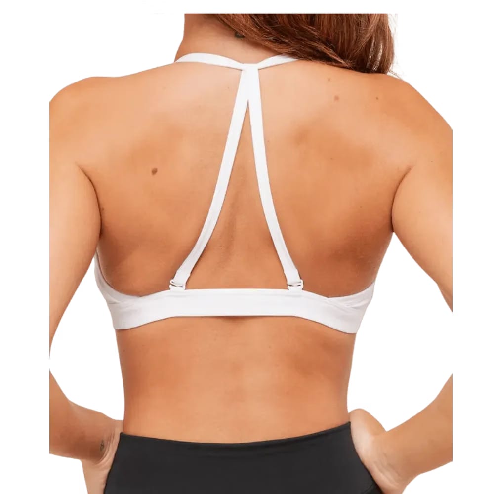 Gymshark Graphic Sports Bra White