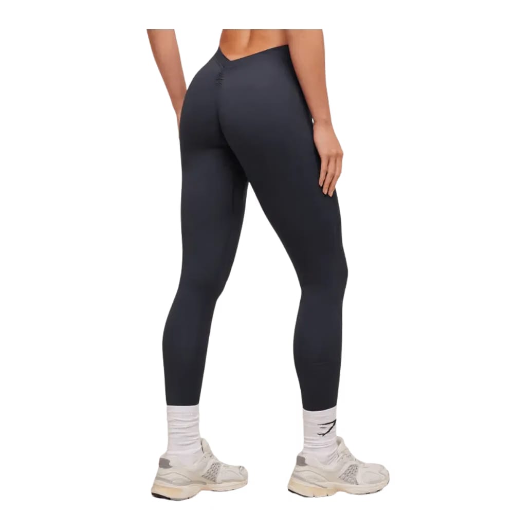 Gymshark Lifting Dipped Waistband Leggings Heavy Blue