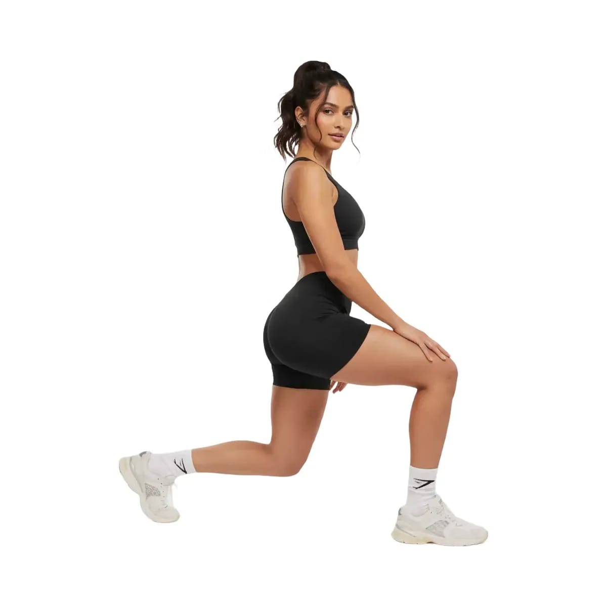 Gymshark Lifting Dipped Waistband Short Black