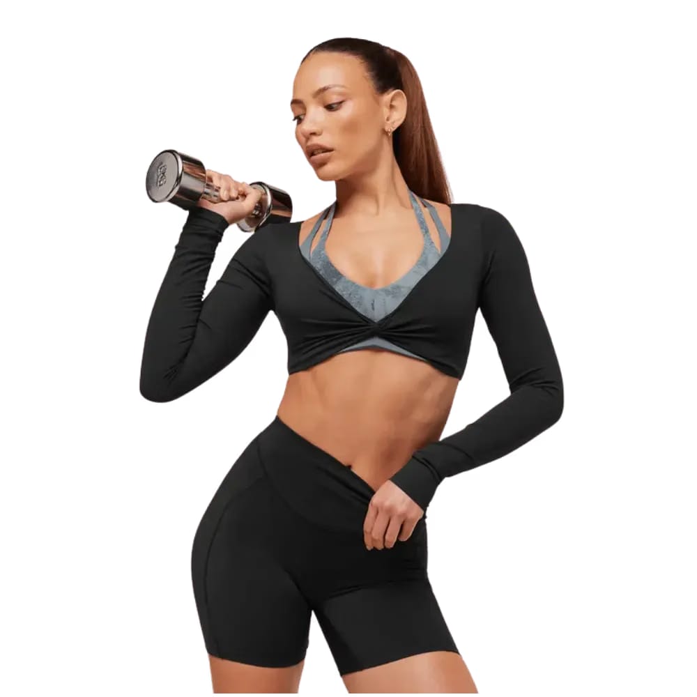 Gymshark Lifting Dipped Waistband Short Black