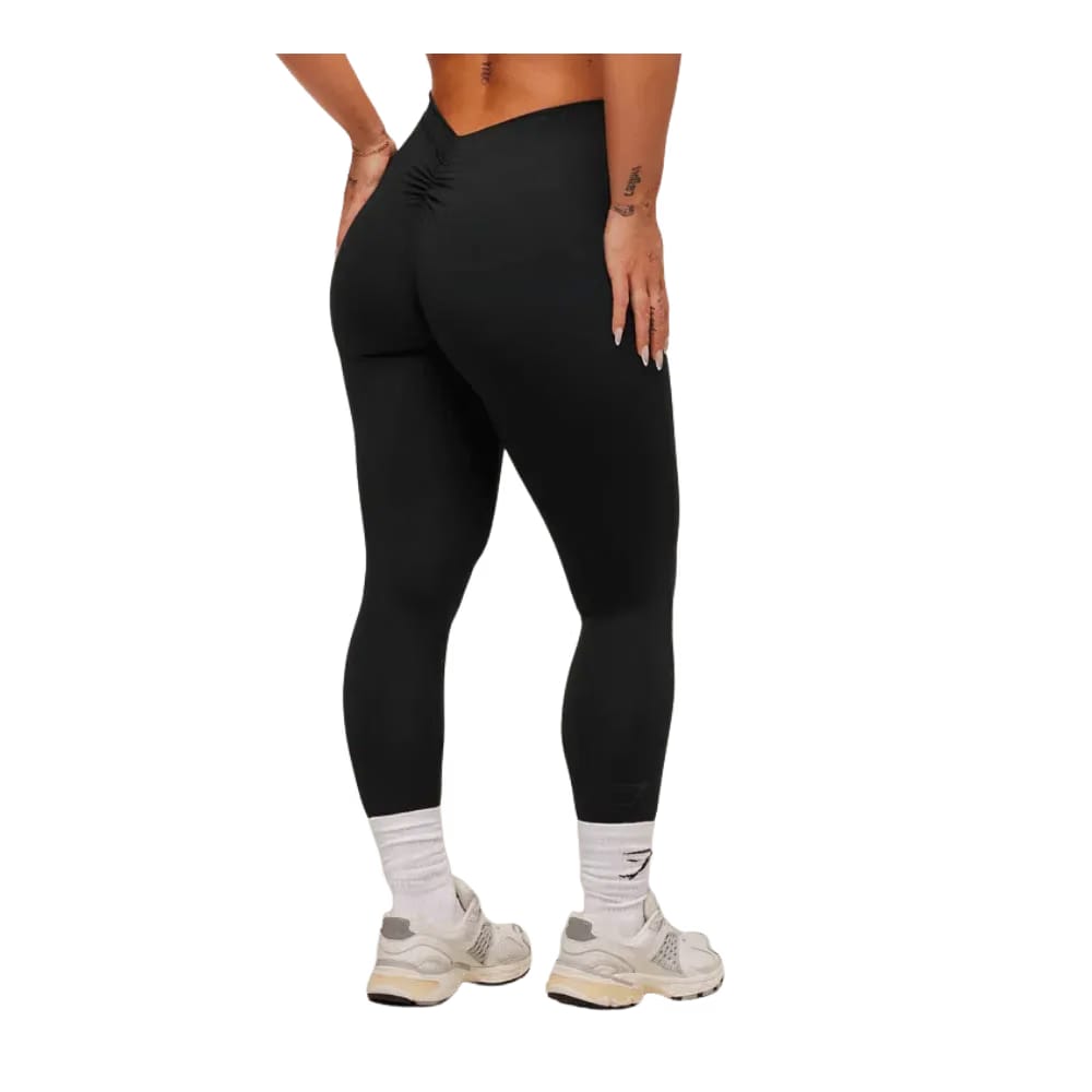 Gymshark Lifting Dipped Waistband Leggings Black