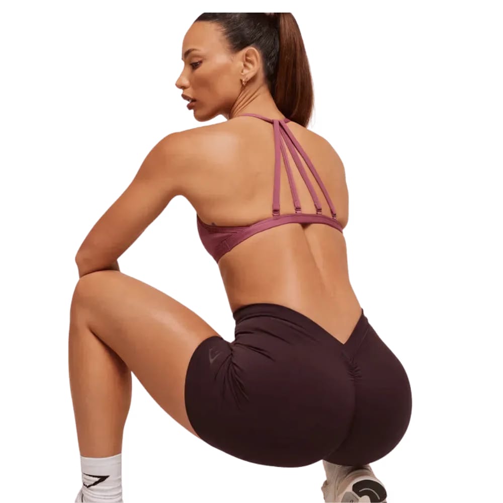 Gymshark Lifting Dipped Waistband Short Cherry Purple
