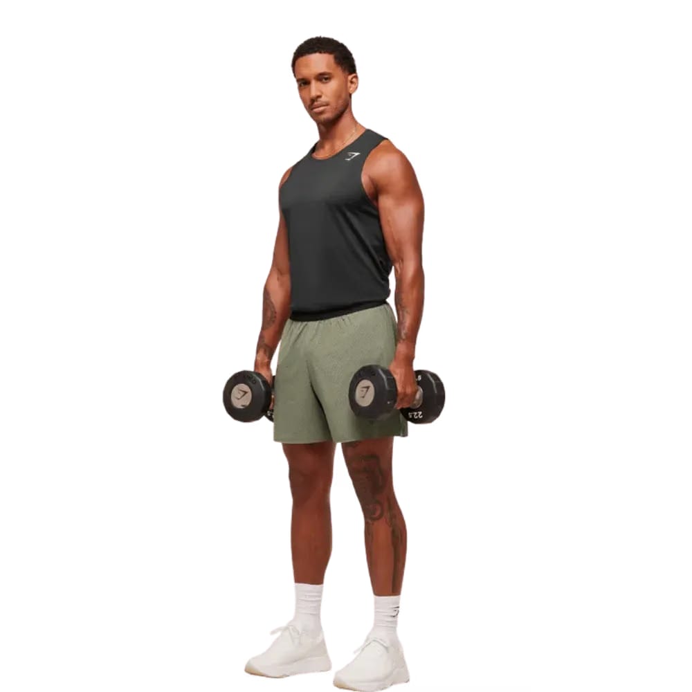 Gymshark Sport Zero 5" Short Base Green