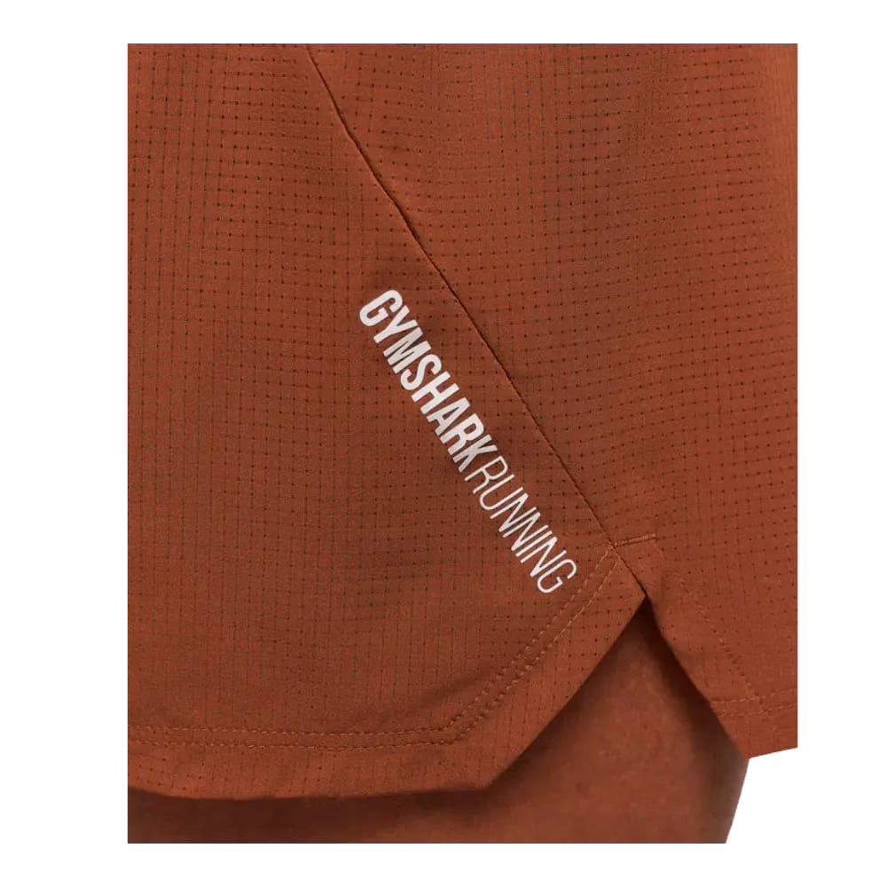 Gymshark Running Short 5" Spiced Brown