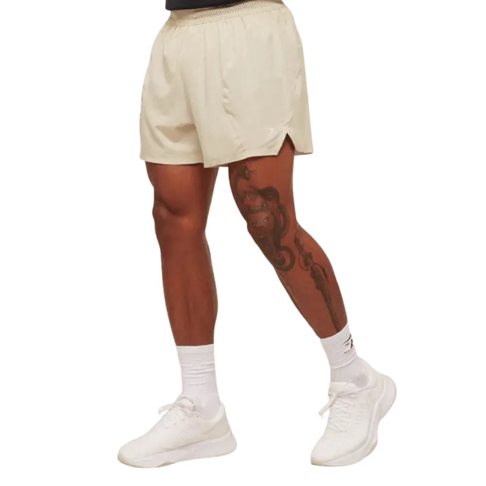 Gymshark Running Short 5" Pebble Grey