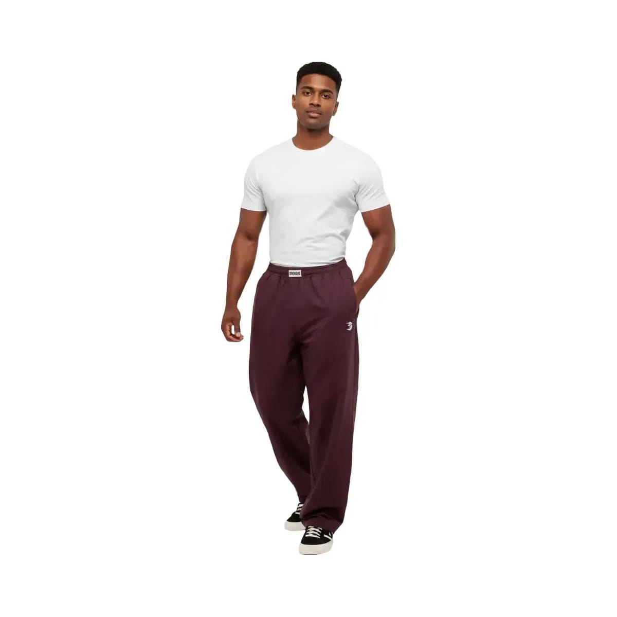 Gymshark Straight Leg Pumper Pants Oversized Fit Cherry Purple