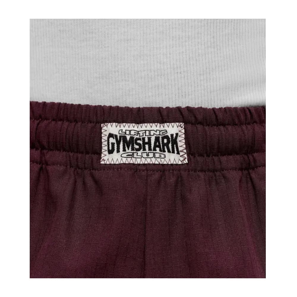 Gymshark Straight Leg Pumper Pants Oversized Fit Cherry Purple