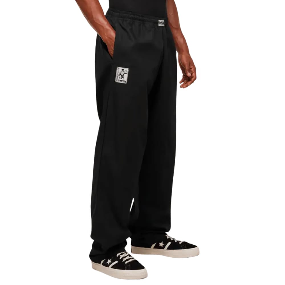 Gymshark Straight Leg Pumper Pants Oversized Fit Black