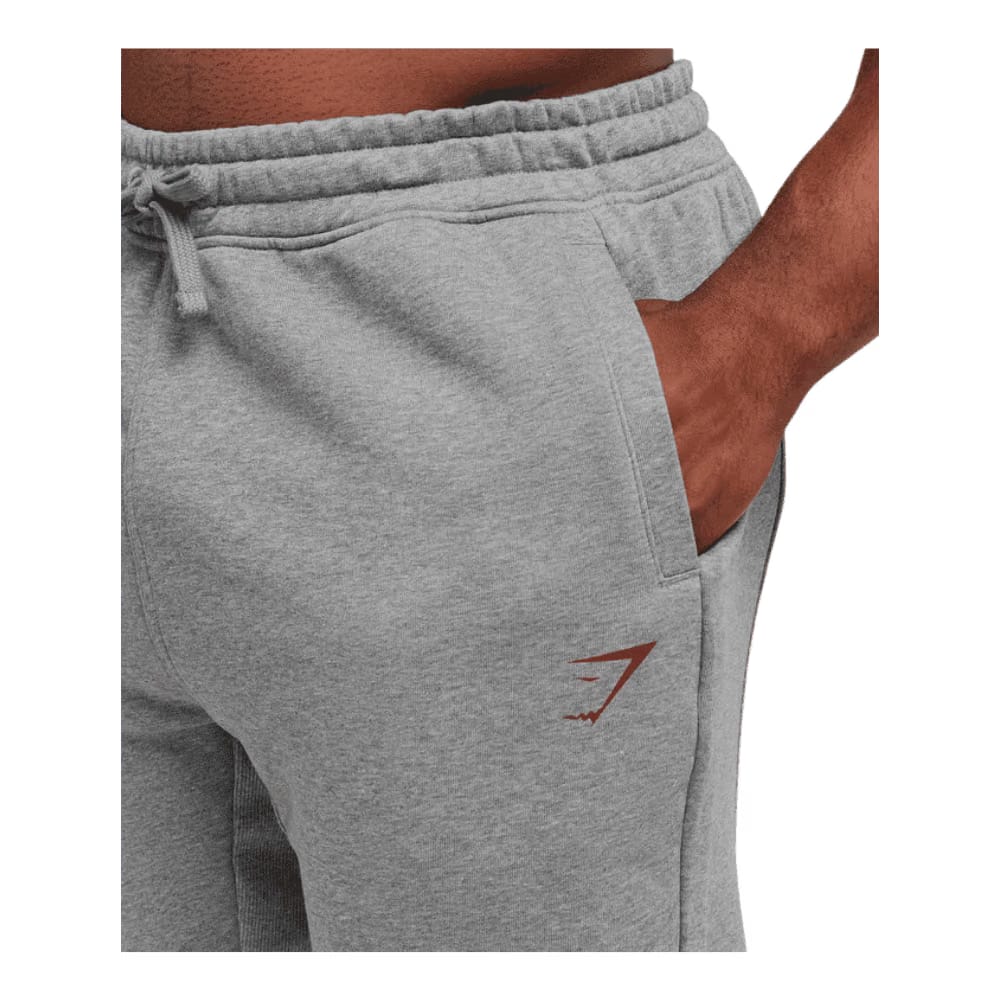 Gymshark Power Wordmark Jogger Oversized Fit Charcoal Core Marl