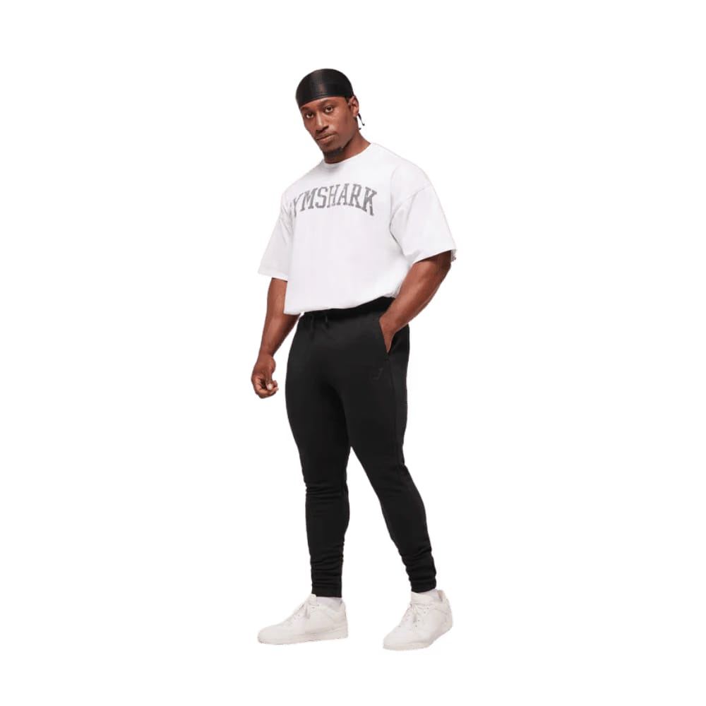 Gymshark Power Wordmark Jogger Oversized Fit Black
