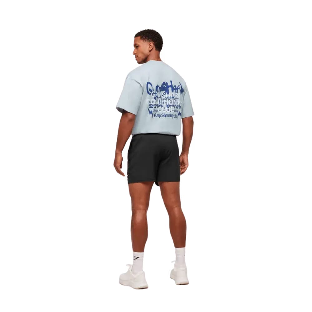 Gymshark GSCC T-Shirt Oversized Fit Smoke Blue
