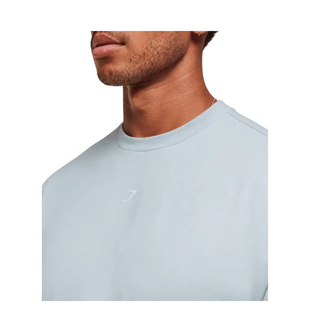 Gymshark GSCC T-Shirt Oversized Fit Smoke Blue
