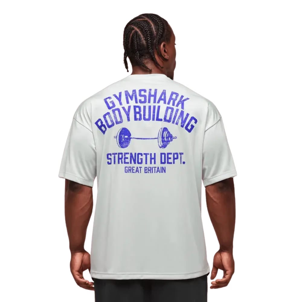 Gymshark Olympic Bar T-Shirt metal Grey
