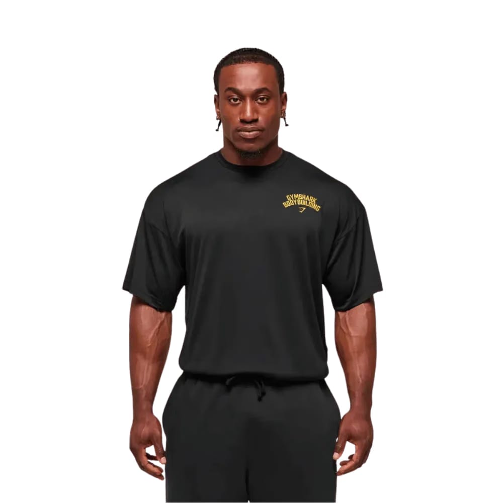 Gymshark Olympic Bar T-Shirt Black