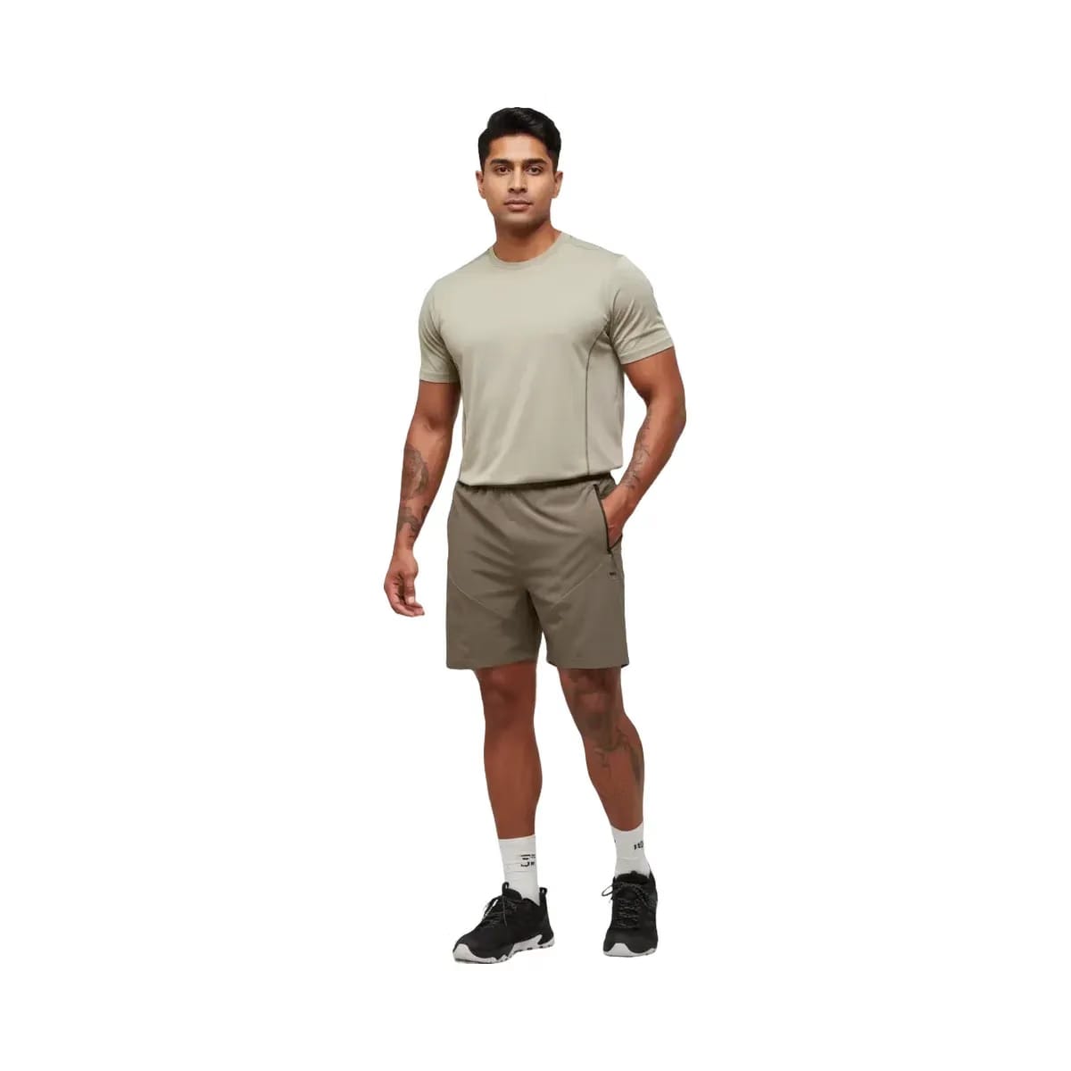 GymShark Tactical 6" Camo Brown
