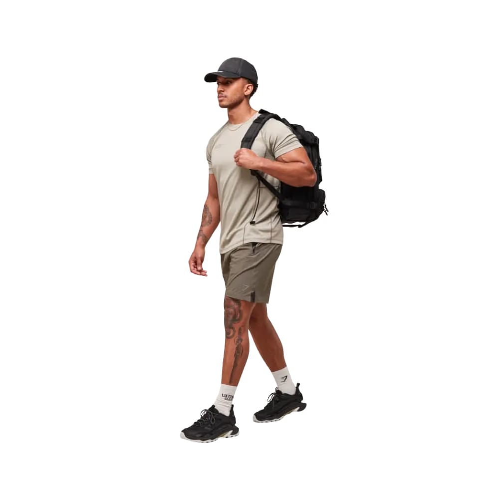 GymShark Tactical 6" Camo Brown