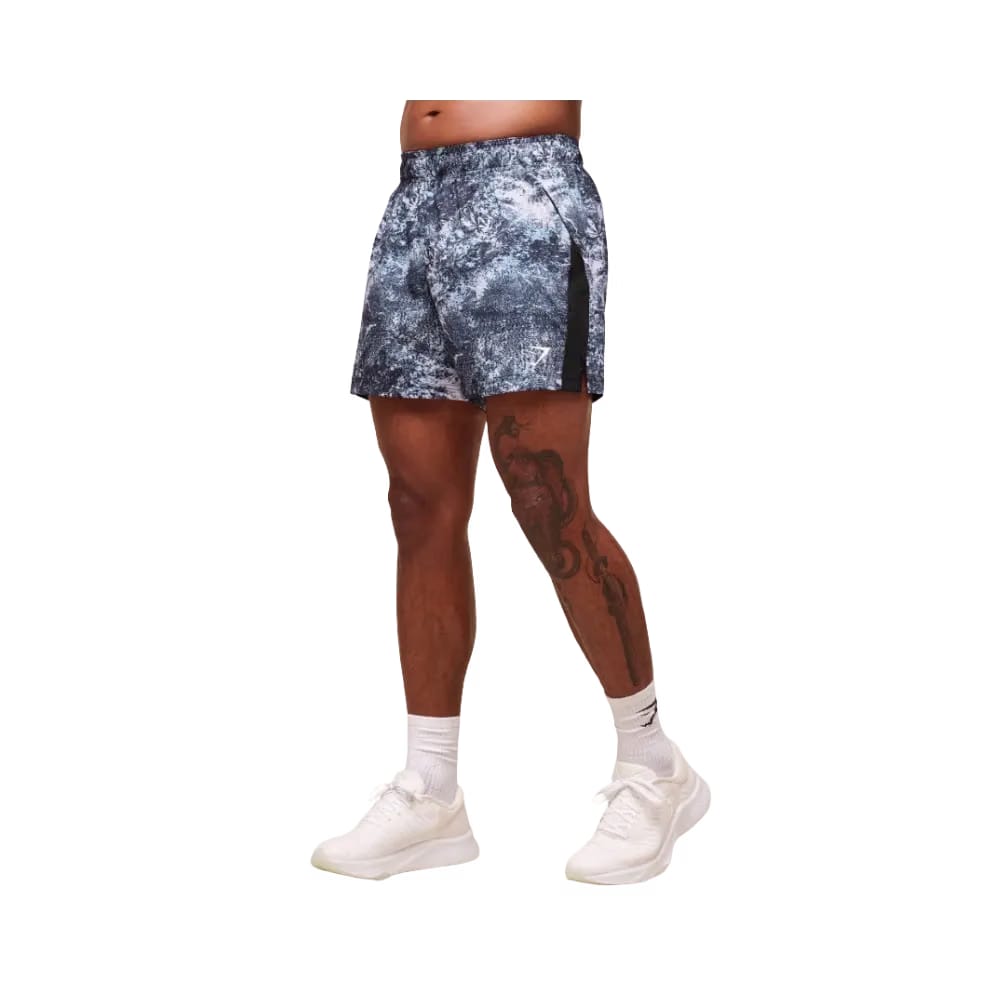 Gymshark Sport 5" Shorts Smoke Blue Black