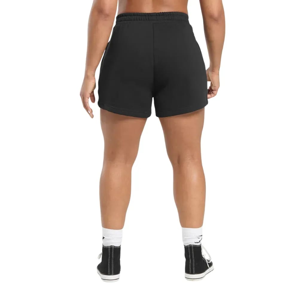 Gymshark Lifting Essentials Graphic Brushed 4' Shorts Black