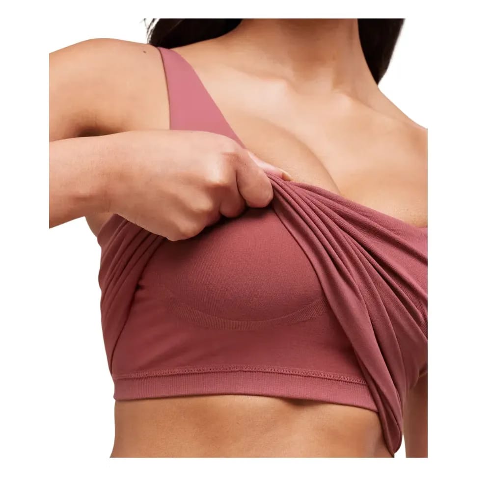 Gymshark Soft Sculpt Tank With Shelf Washed Berry Pink