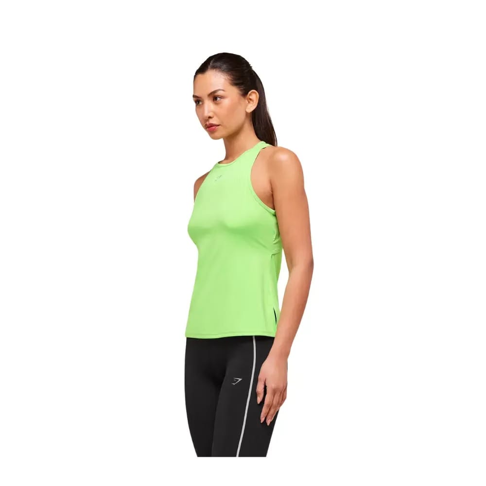 Gymshark Running Back Vent Tank Gelato Green