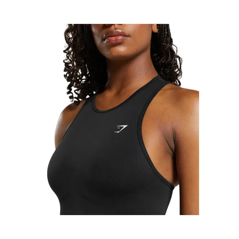 Gymshark Everyday Seamless Tight Fit Tank Black