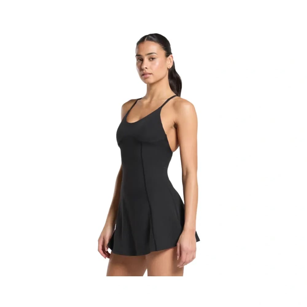 Gymshark Strappy 2-in-1 Dress Black