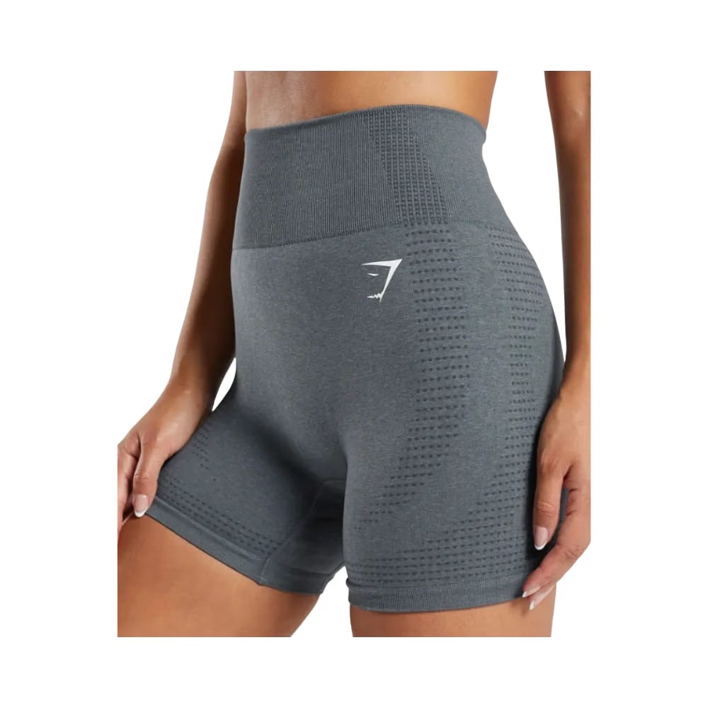 Gymshark Vital Shorts compression fit Strong Grey Marl